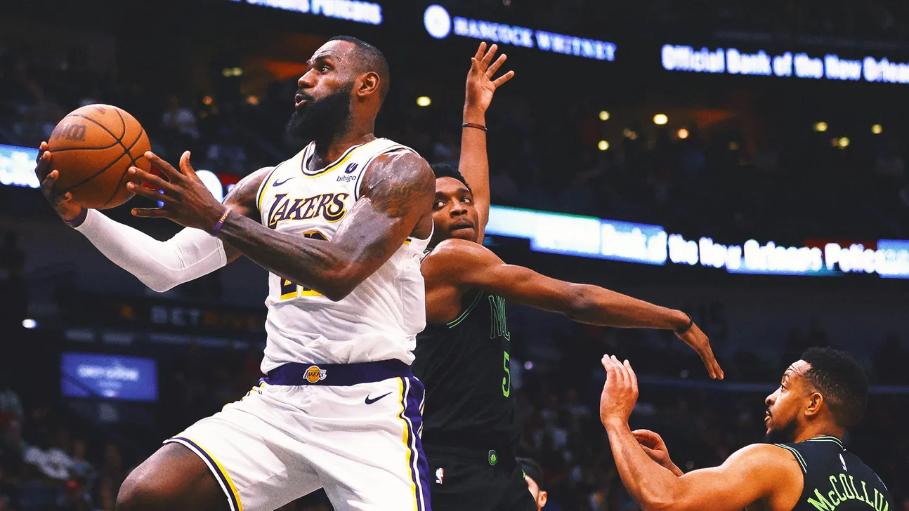 LeBron Leads Lakers to Dominant Win over Pelicans